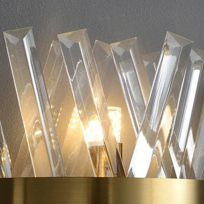 LED Glass Wall Lamp Bedside Bathroom Stairs Living Room Entrance Decoration Nordic Wall Light Indoor Lighting E14