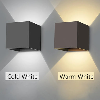 MARPOU Led Wall Lamp Waterproof IP65 9W Outdoor Indoor Lighting  Wall Light For Garden Porch AC 90-260V Living room decoration