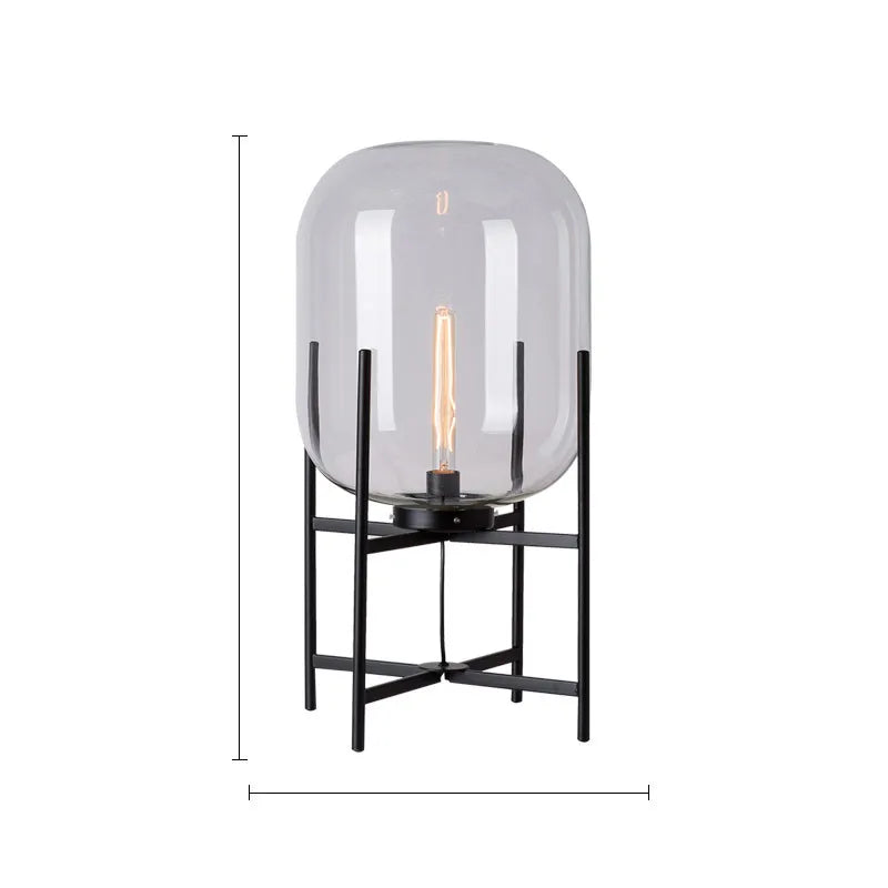 Villa Bubble Oda Pulpo Glass Ball Floor Lamp Postmodern Scandinavian Floor Lamp Hotel Cafe Bedroom Bedside Reading Floor Lamp