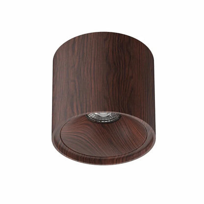 LED Ceiling Light Anti Glare Chinese Style Walnut/Japanese Wabi Sabi Style High-Quality Aluminum Living Room Bedroom 110V/220V